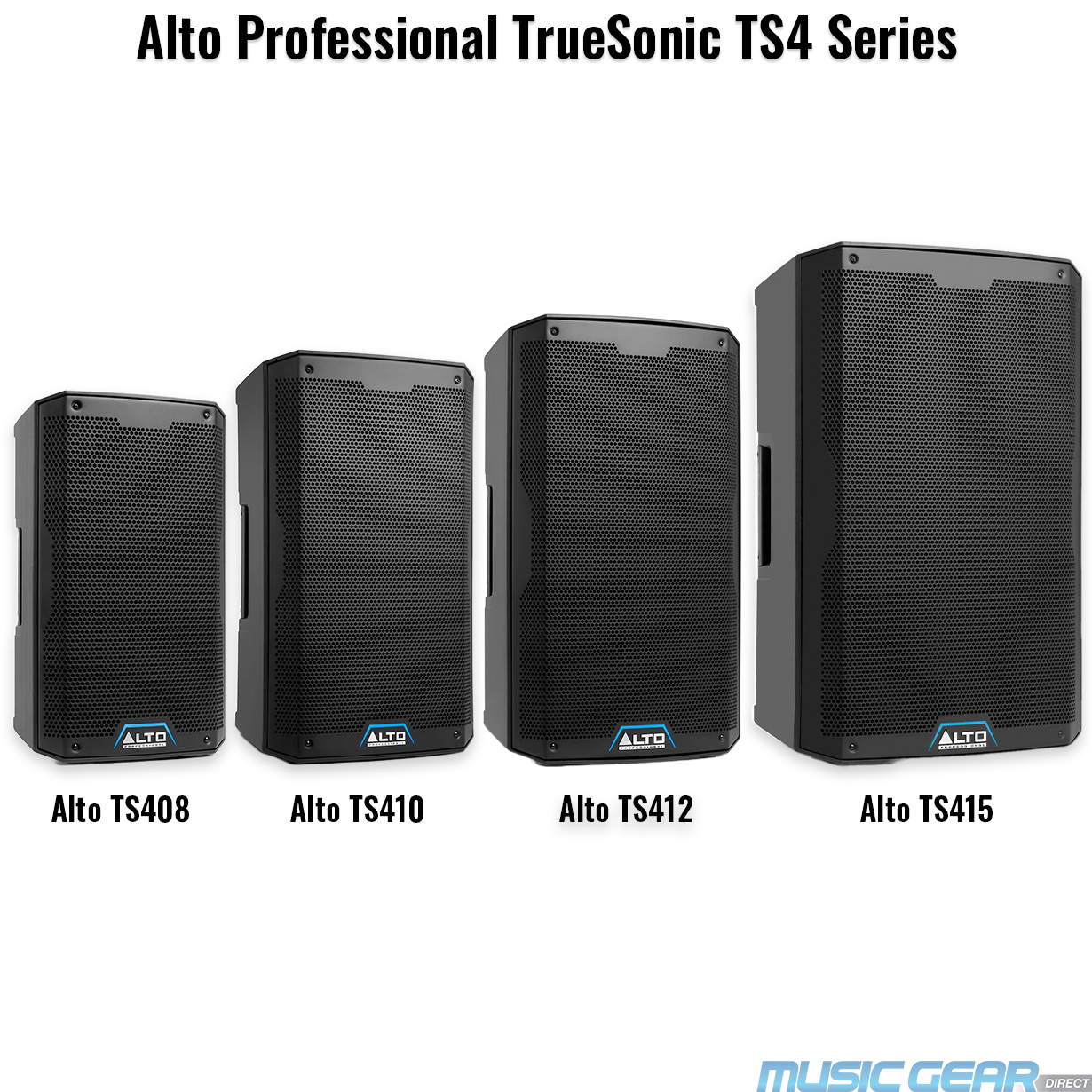 Alto Professional TS4 Series Lineup