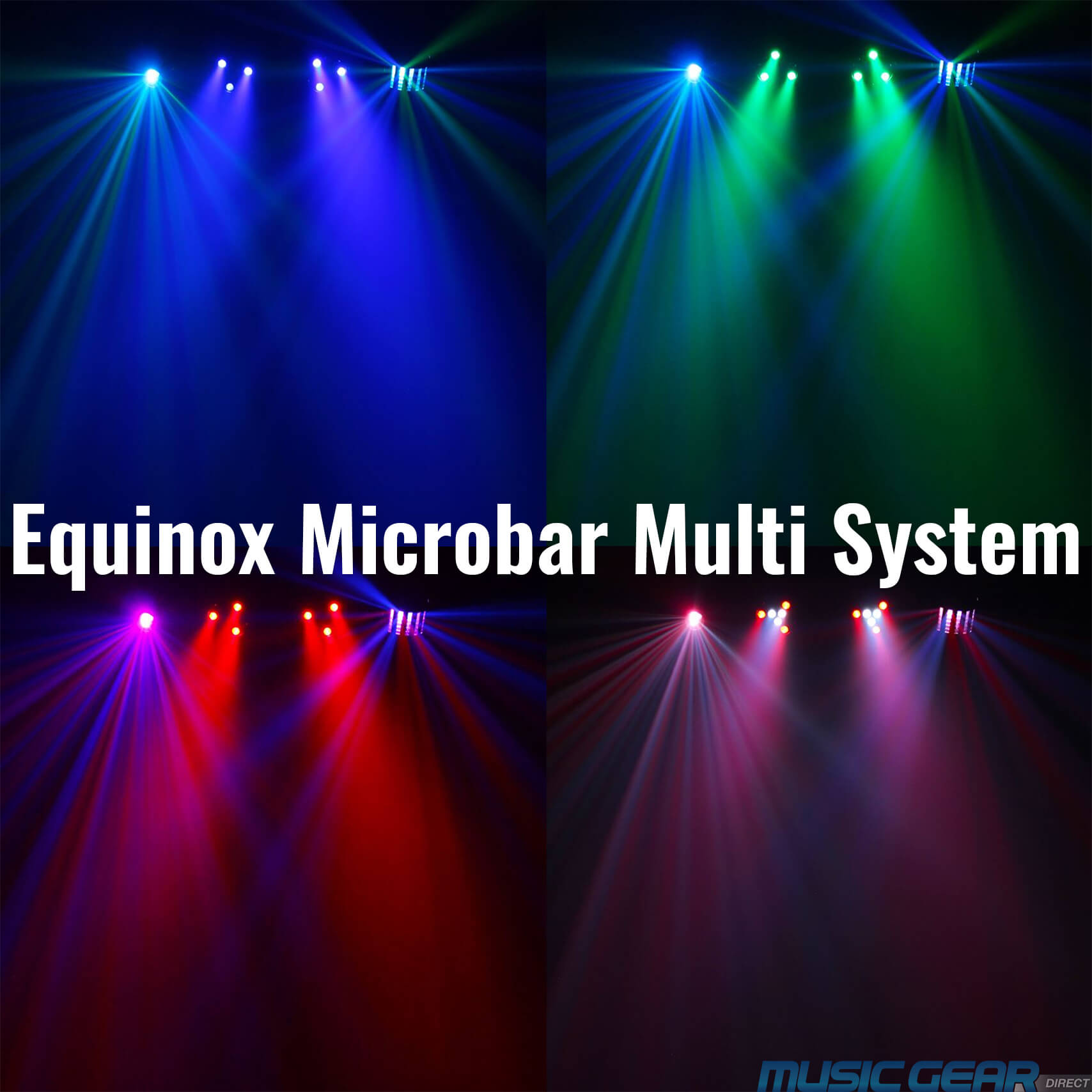Equinox EQLED136 Microbar Multi System Lighting Demo
