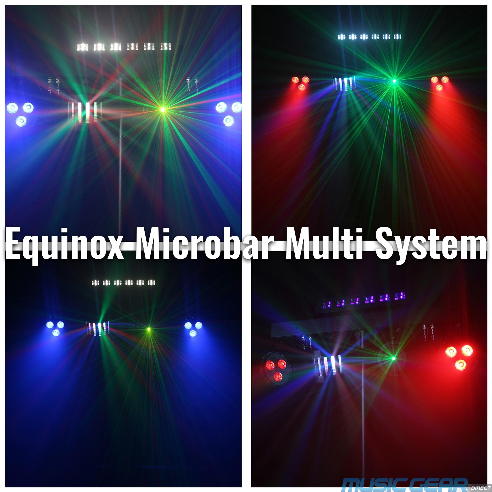 Equinox EQLED138 Microbar Multi System Lighting Demo